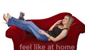 feel like at home